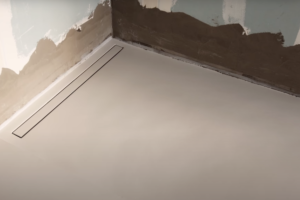 douche inloop microcement